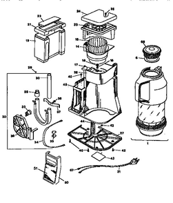 Replacement Parts Diagram and Parts List for TCM413 Type 3 Black and Decker Coffee Maker